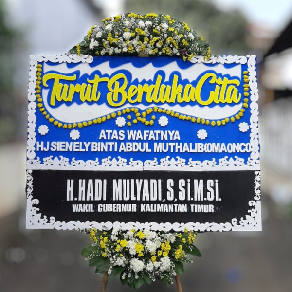 Karangan Bunga Duka  di Grobogan